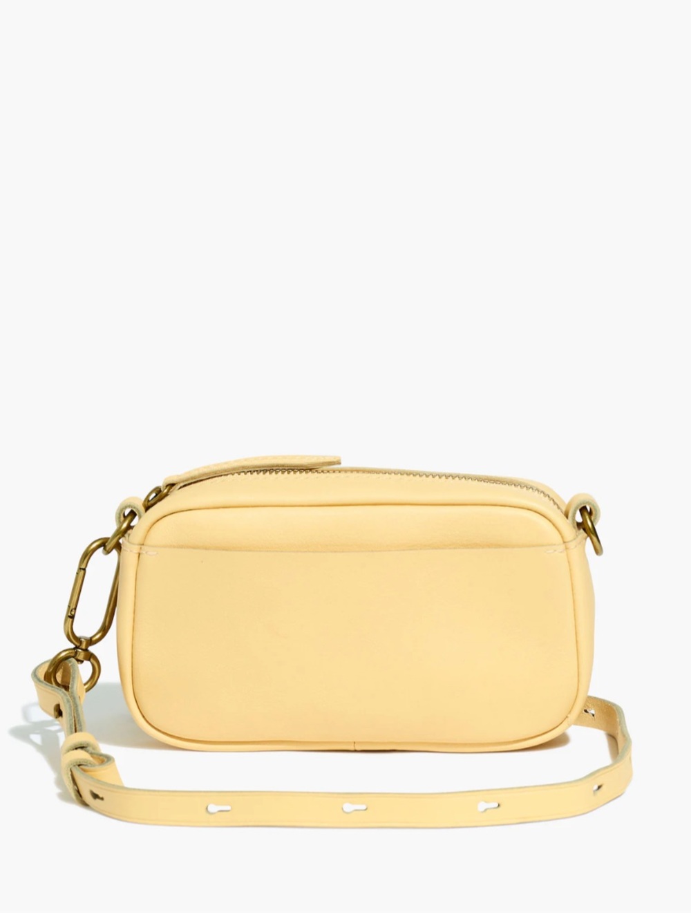 Madewell Leather Carabiner Mini Crossbody Bag